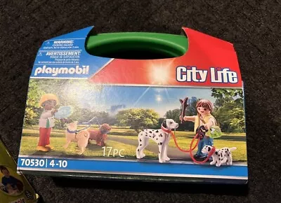 Buy Playmobil 70530 City Life Puppy Playtime Carry Case * New * • 9.95£