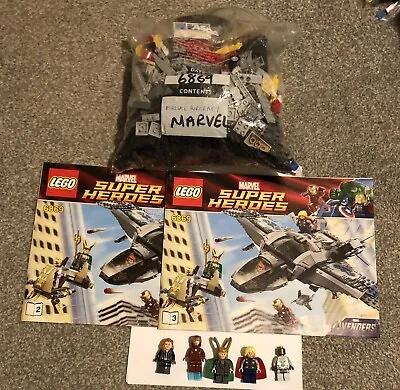 Buy LEGO Marvel Avengers Quinjet Aerial Battle Set 6869 Complete With Instructions • 59.99£