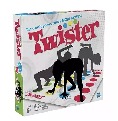 Buy Hasbro Twister Classic Family Game Age 6+ Players 2+ • 12£