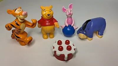 Buy Winnie The Pooh Vintage Duplo Pooh Piglet Eeyore And My Tigger Figures & Cake   • 13.99£