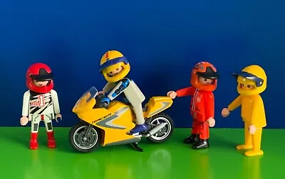 Buy Playmobil - Motor Bike With Figures • 5£