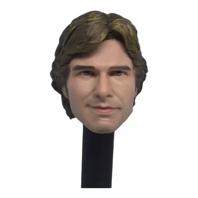 Buy 1/6 Scale Custom Harrison Ford Han Solo Head Sculpt For Hot Toys Figure Body • 34.67£