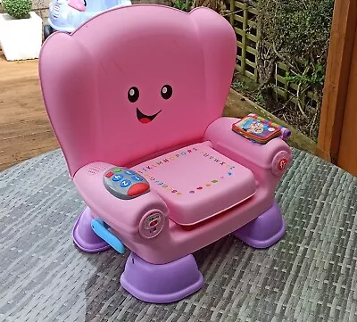 Buy Fisher-Price CFD39 Activity Toy Chair - Pink • 0.99£
