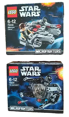 Buy LEGO Star Wars Millennium Falcon Microfighter (75030) & TIE INTERCEPTOR (75031) • 15£