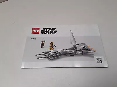 Buy Lego !!  Instructions Only !! For Starwars 75346 Pirate Snub Fighter • 1.99£