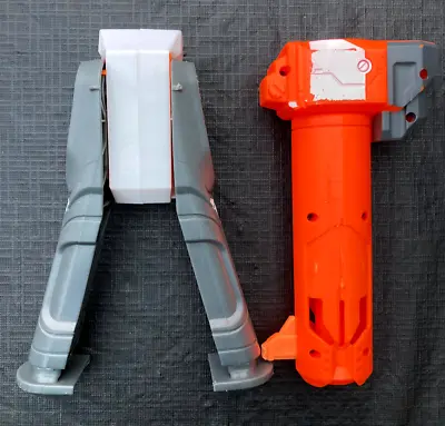 Buy Nerf Modulus Attachments: Barrel Extension And Folding Bipod Stand • 11£