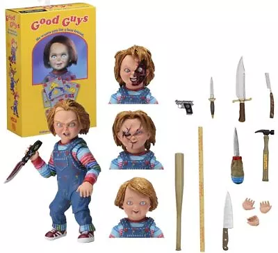 Buy NECA Chucky Good Guys 4  Ultimate Play Set Action Figure Toys Model Scenes Gift • 23.99£