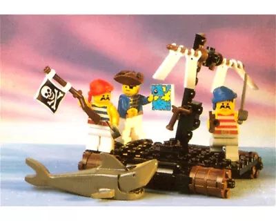 Buy RARE LEGO Pirates: Castaway's Raft (6257) (Incomplete) • 5£