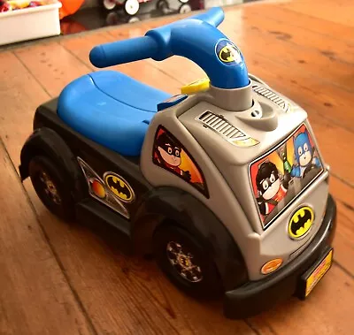 Buy Fisher-Price Little People Wheelies Batman Raceway Ride On 1-3 Years, VGC • 14.99£