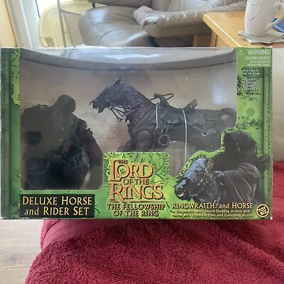 Buy ToyBiz Original Lord Of The Rings Deluxe Horse & Rider Set, Ringwraith And Horse • 35£