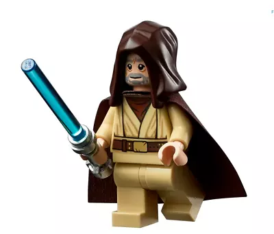 Buy Lego Star Wars Minifigure + Lightsaber - Obi-Wan Kenobi SW1046 From 75290- New • 11.95£