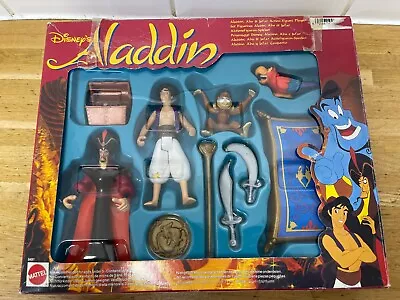 Buy Vintage Mattel Disney Aladdin Action Figure Playset • 24.99£