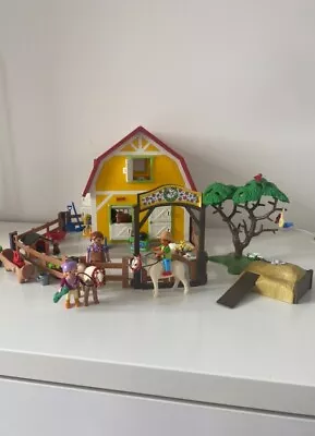 Buy Playmobil Horsestables Playset 5222 Used Missing Some Parts • 20£