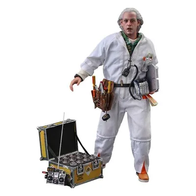 Buy Hot Toys Back To The Future 1/6 Doc Brown Deluxe Version 30 Cm MMS610 • 292.11£