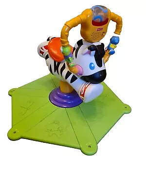 Buy Fisher-Price Bounce And Spin Zebra Ride-on Toy • 10£
