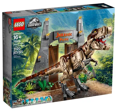 Buy LEGO Jurassic World Jurassic Park: T. Rex' Devastation (75936) NEW/ORIGINAL PACKAGING • 235.02£