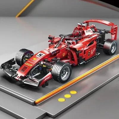 Buy NEW Building Blocks, F1 Car Technic Ferrari Formula 1 2022 F1 Race Car Set • 29£