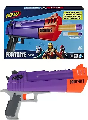 Buy Nerf Fortnite Hc-e Soft Bullet Gun 3 Bullets Hasbro Gun Shoot Fun Toy Mega • 16£