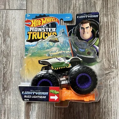 Buy Hot Wheels 53/75 Toy Story Buzz Lightyear Monster Truck CARDED & SEALED • 8£