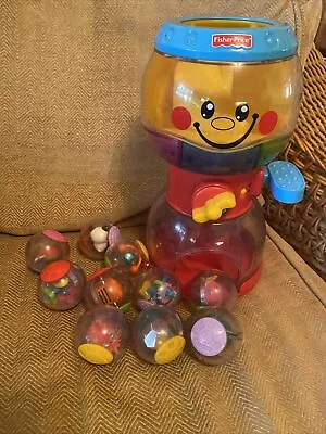 Buy Vintage Fisher Price Gumball Machine With Roll Arounds Balls • 29.99£