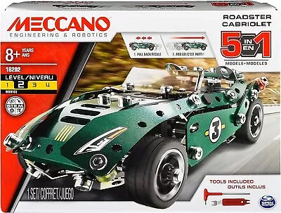 Buy Meccano Rally Racer 1 Model Set With Electric Motor Cabriolet Kit 174 Pieces UK • 21.77£
