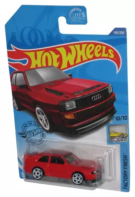 Buy Hot Wheels Factory Fresh 10/10 (2017) Red '84 Audi Sport Quattro Toy Car 145/250 • 11.93£