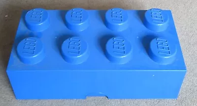 Buy Large Blue LEGO Stackable Brick Storage Tub 8 Stud Plastic Box • 20£