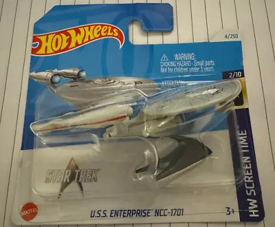 Buy Hot Wheels H4A 004 USS ENTERPRISE NCC-1701 Star Trek White 2024 4/250 CaseA • 3.99£