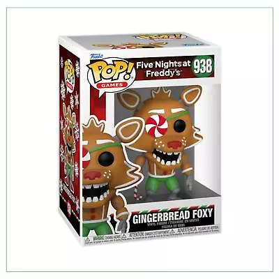 Buy Funko Pop Gingerbread Foxy Vinyl Figure Five Nights At Freddy's Holiday RARE NEW • 24.95£