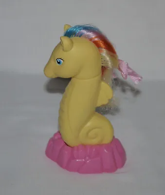 Buy ~*Yellow 1984 Remco Sea Pony W/Stand*~My Cute Little Vintage Mermaid Pony Friend • 83.99£