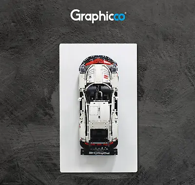 Buy Wall Display For LEGO Technic 42096 Porsche 911 RSR Acrylic Luxury Model Display • 45£