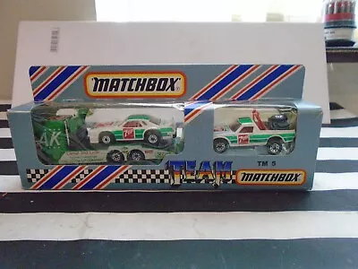 Buy Matchbox Convoy Tm5 'kenworth Cabover Chevy 7up Team Racing Car Transporter' New • 14.99£