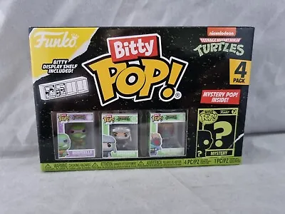 Buy Funko Bitty Pop Teenage Mutant Ninja Turtles 4 Pack Of Figures New TMNT  • 9.99£