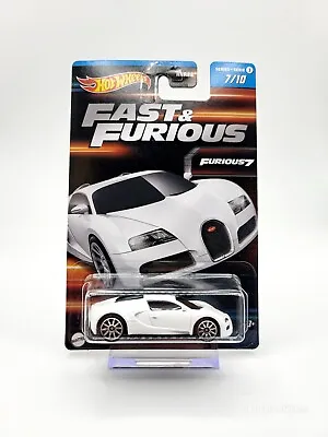 Buy Hot Wheels Bugatti Veyron 1:64 Fast And Furious Furious 7 New  • 9.99£