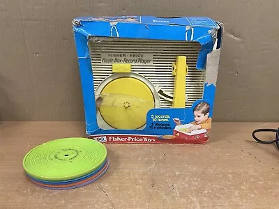 Buy Fisher Price Recorder Player Boxed With 5 Records • 51£