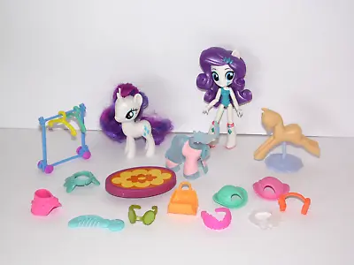 Buy My Little Pony G4 Rarity Playset + Equestria Doll - Fashion Boutique Dress -Up • 12£