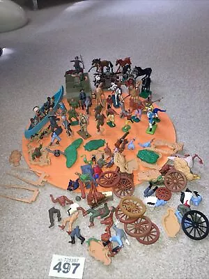 Buy Timpo Army  Indians Horses & Others For Spares And Repairs Look 👀 • 10.50£