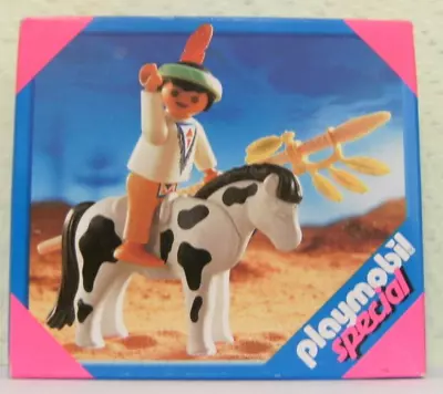 Buy Playmobil Special Indian Boy With Pony 4629 New & Original Packaging Western Indian Yakari • 25.05£