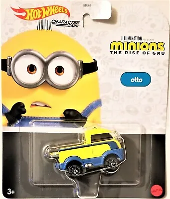 Buy Hot Wheels Character Cars - Minions The Rise Of Gru Otto (BBHJB70) • 12.40£