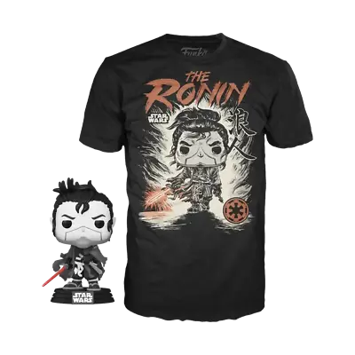 Buy The Ronin Exclusive Funko Pop + T Shirt Star Wars Visions Pre Order Please Read • 45.99£