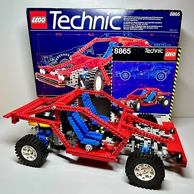 Buy Vintage LEGO Technic Set 8865 Test Car COMPLETE With Box And Instructions 1988 • 149.99£