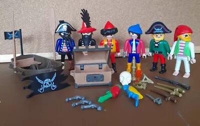 Buy Playmobil Pirates Assorted From Various Sets With Boat, Weapons & Accessories  • 6.50£