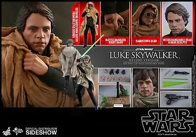 Buy Dpd Express Hot Toys 1/6 Star Wars Ep Vi Mms517 Luke Skywalker Deluxe Version • 725.99£