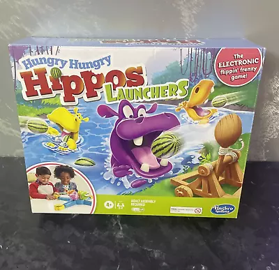 Buy Hungry Hungry Hippos Launchers Family Electronic Board Game Hasbro Brand New • 11.99£
