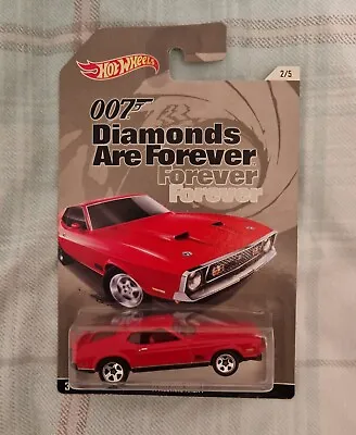 Buy Hot Wheels ‘71 Mustang Mach 1, 1/64 -  James Bond 007, Diamonds Are Forever. • 6£