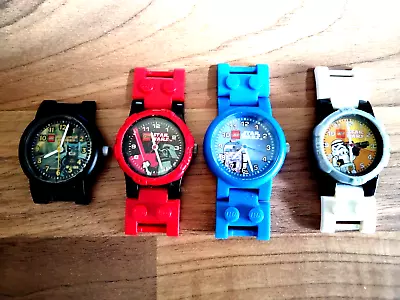 Buy Lego Watch Faces...interchangeable ... Star Wars  ... Batman ...lot Of 4 • 17£