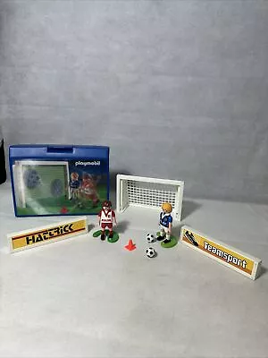 Buy Playmobil Football Shooting Practice Set 4701  With Two Players  ⚽️ • 14.99£