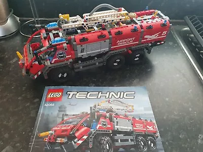 Buy LEGO Technic: 42068 Airport Rescue Vehicle 100% Complete With Instructions  • 125£