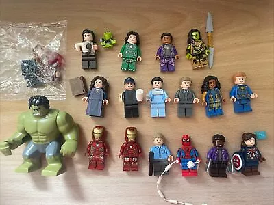 Buy Lego Marvel Minifigures 76269 76155 Kevin Feige Hulk Iron Man Loki Spider-Man • 90£