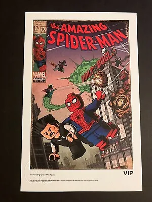 Buy LEGO 5007043 Spider-Man Daily Bugle Poster VIP Exclusive Marvel Comic Print • 31.22£
